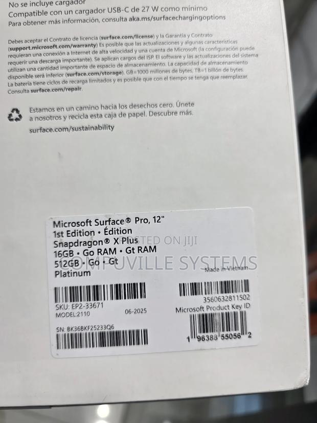 New Microsoft Surface Pro 512 GB Silver · Photo 4