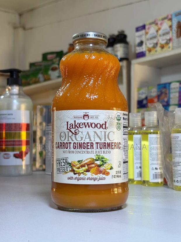 Lakewood Organic Carrot Ginger Turmeric Juice · Photo 2