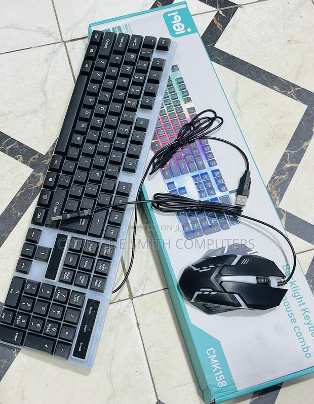 Cmk158 Backlit Keyboard and Mouse Combo photo 2