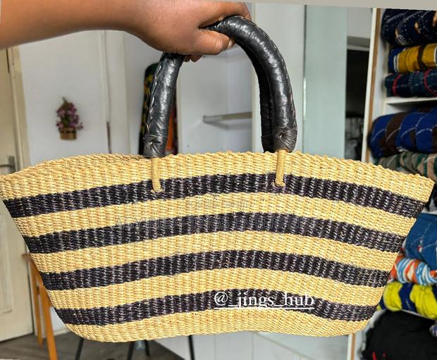 Nude Bolga Handwoven Bag photo 2