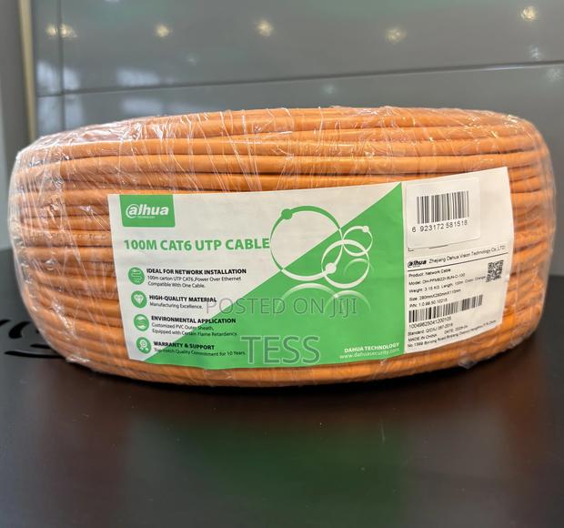 Dahua 100m Cat6 Cable Cca Mixed Copper · Photo 3