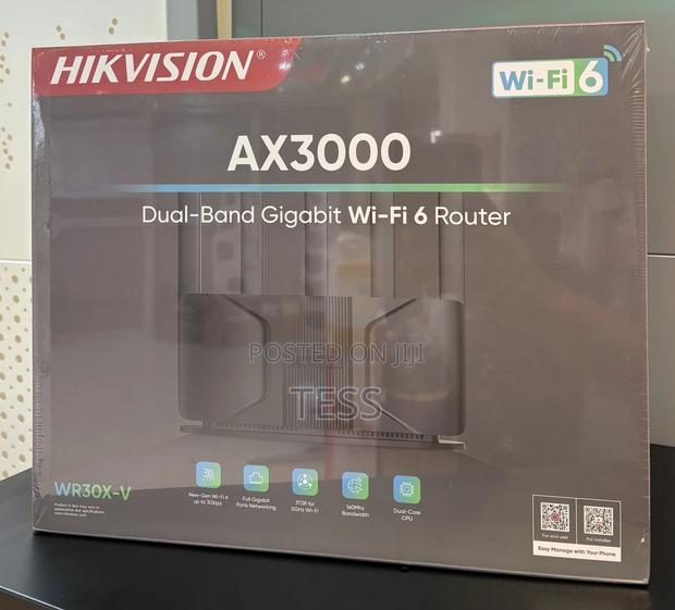 Hikvision Wifi Router Dual Band Gigabit Ax3000 Ds-3wr30x-V · Photo 3