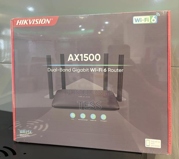 Hikvision Wifi 6 Router Dual-Band Wireless Ax1500m Ds-3wr15x · Photo 3