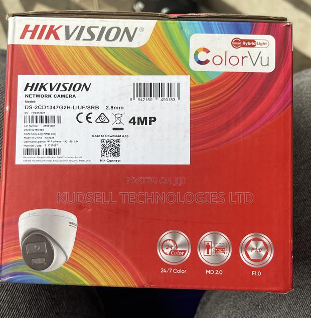 Hikvision Ip 4mp Colorvu 2 Way Audio Ds-2cd1347g3h-Liuf SRB · Photo 4