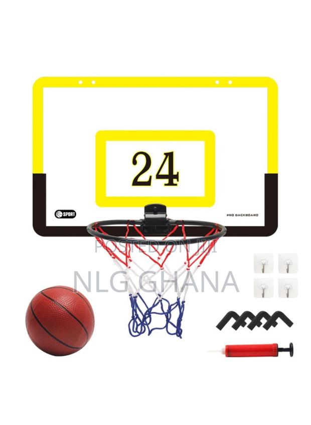 Punch-Free Plastic Basketball Hoop Set Hanger. Tvx18665 · Photo 1