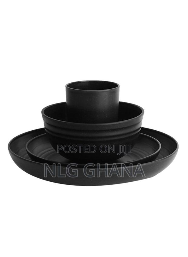 12pcs Eco-Friendly Wheat Straw Dinnerware Bowl. Tvx28028 · Photo 2