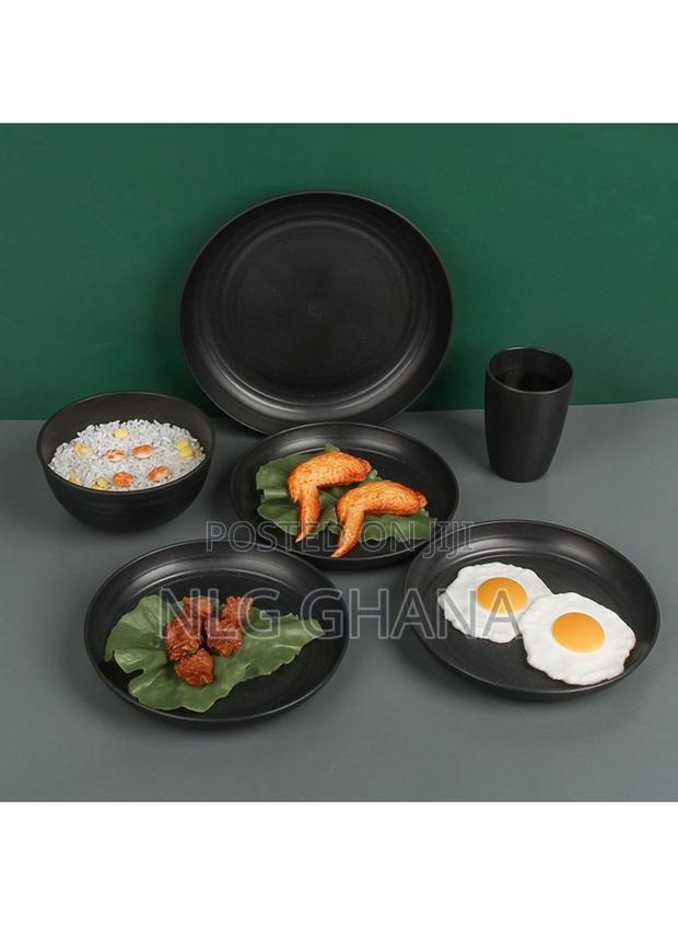 12pcs Eco-Friendly Wheat Straw Dinnerware Bowl. Tvx28028 · Photo 3