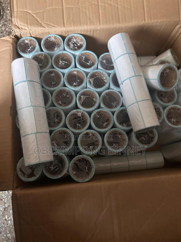 Label Printer Sticker Roll Paper 57x30 photo 2