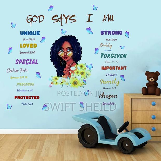 God Says Butterfly Room Wall Decor photo 3