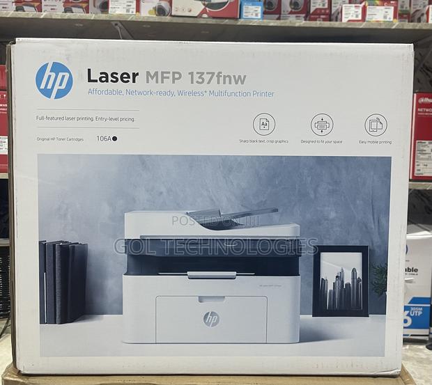 HP Laser MFP 137fnw All in 1 Multifunction Wireless Printer · Photo 4