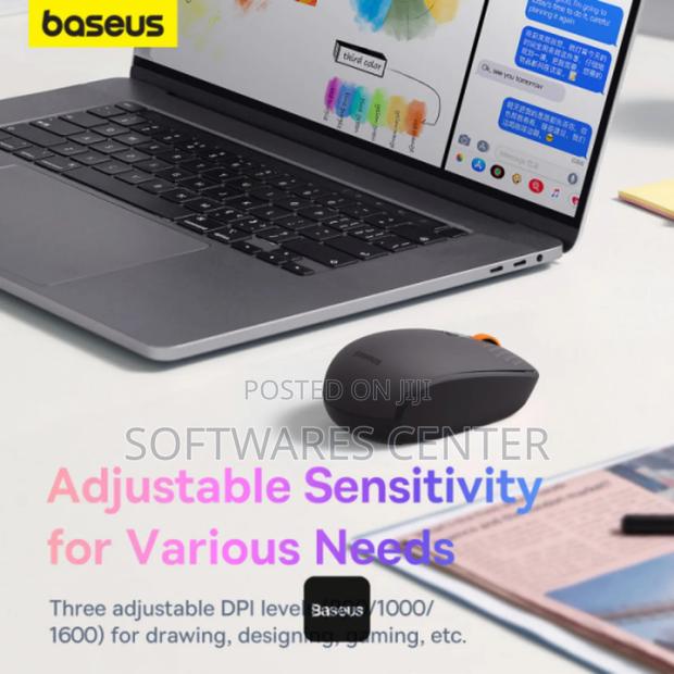Baseus F01b Wireless Mouse (2.4ghz + Bluetooth 3.0+5.0) · Photo 4