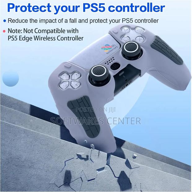 Silicon Cover and Grips for Ps5 Controller -30th Anniversary photo 2