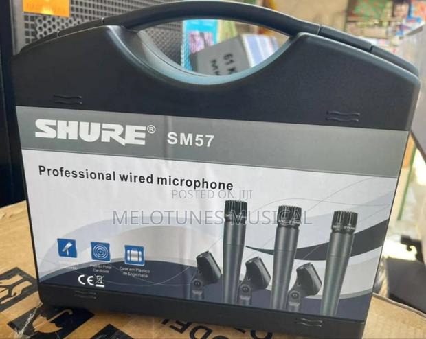 Shure Sm57 Professional Wired Microphone(3in1) · Photo 3