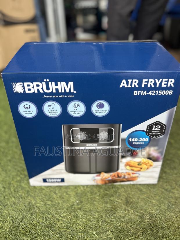 Bruhm Airfryer Bfe421500b Black photo 3