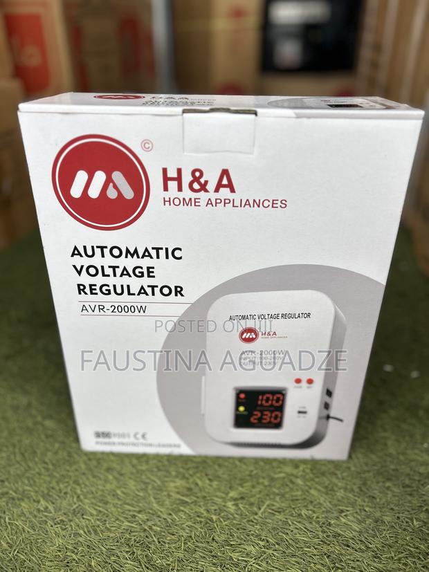Decakila Wall Mount Voltage Stabilizer 2000 Watts photo 2