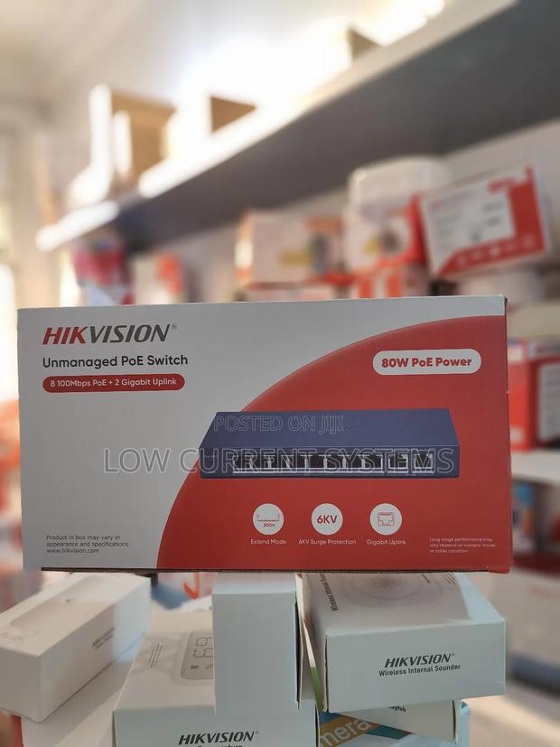 Hikvision 8port Switch 2 Uplink Gigabit · Photo 2