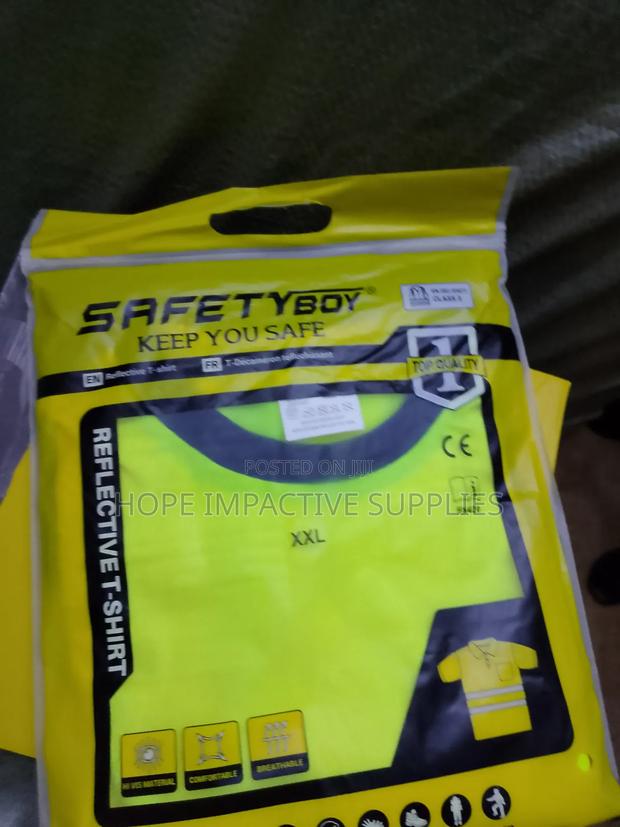 Hi-vis Reflective Polo Shirt(Collar And Roundneck)