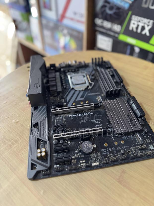 Asrock Z370 Killer Wifi + Intel I7 8700