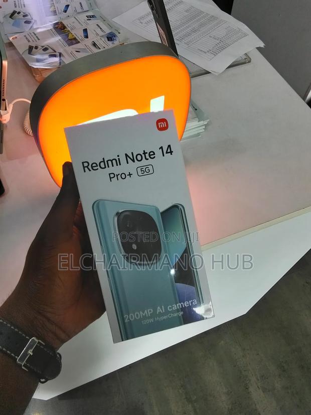 New Xiaomi Redmi Note 14 Pro+ 5G 512 GB Black