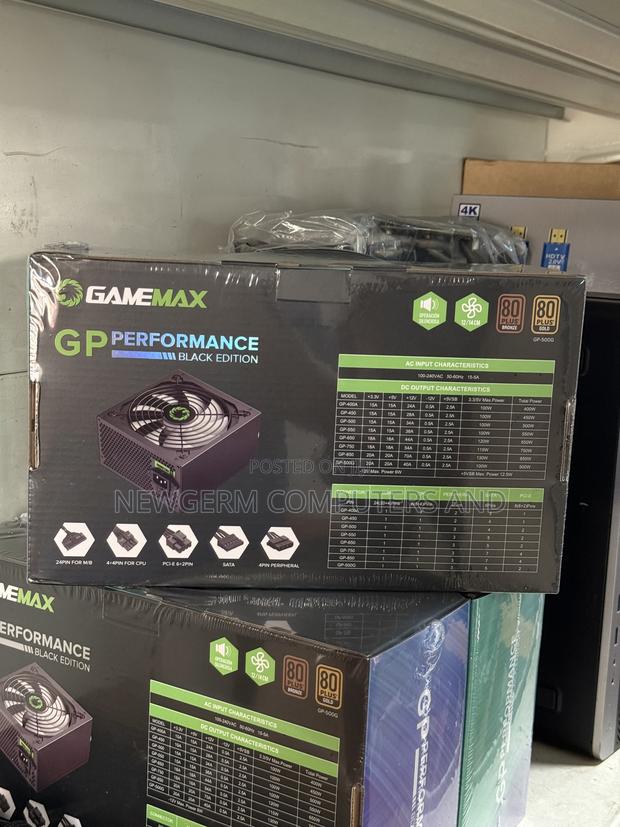 Gamemax 750w Gaming Power Supply* 80plus Gold Certified photo 3