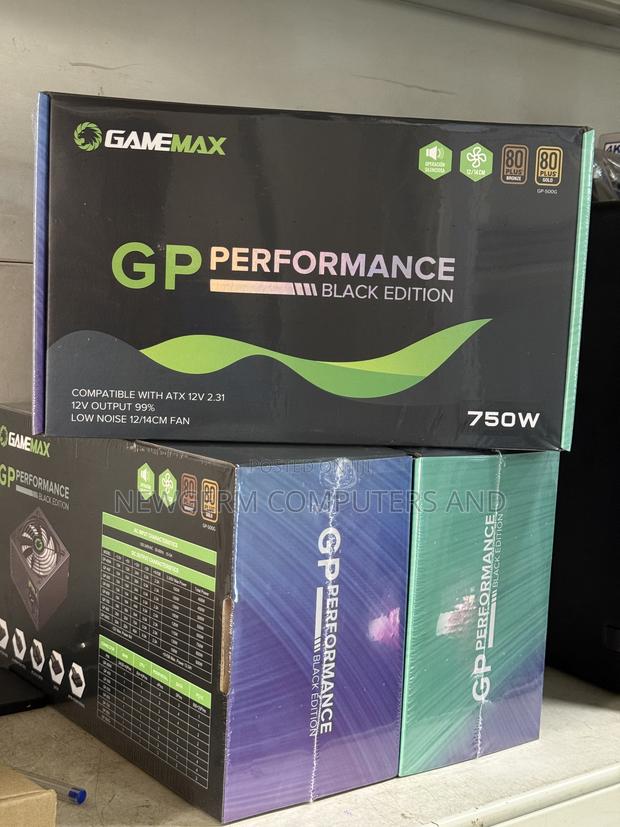 Gamemax 750w Gaming Power Supply* 80plus Gold Certified photo 2