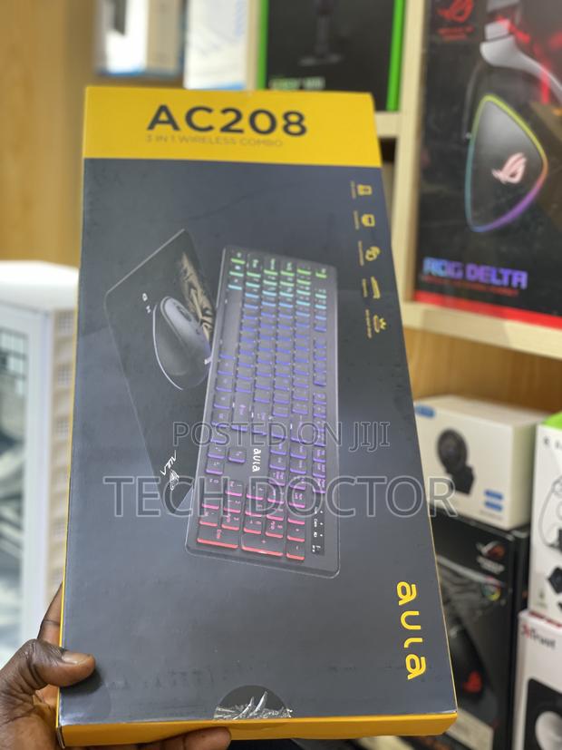 Aula Wireless Keyboard and Mouse Combo RGB Backlight photo 2