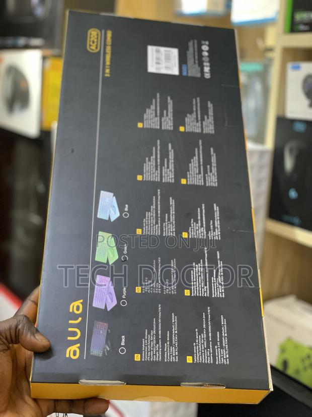 Aula Wireless Keyboard and Mouse Combo RGB Backlight photo 4