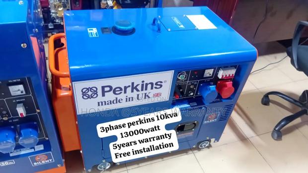 Meadow Power Systems 3phase Perkins 10kva 13000watt Diesel · Photo 2