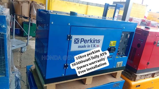 Made Uk Perkins 15kva 16500watt Diesel Generator 15kva Ats · Photo 2