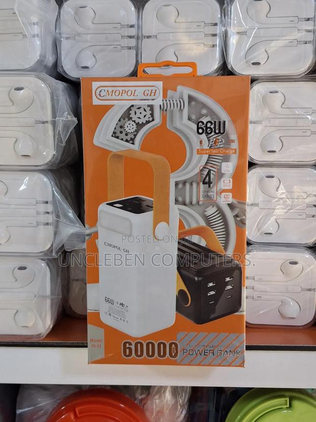C.Mople Power Bank 66w 60,000mah photo 2