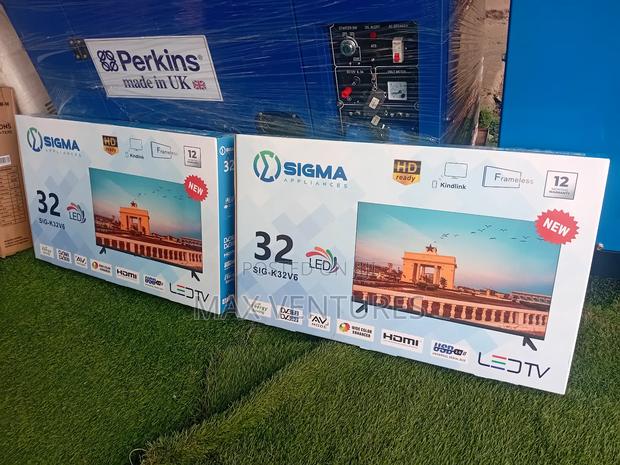 New Sigma 32" Led Frameless Television Energy Saving · Photo 3