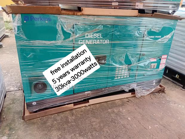 Renewable Energy 30kva Silent Diesel Powered Generator · Photo 2