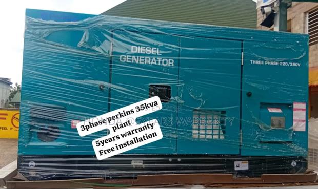 Turbo Charged Perkins Generator 3phase 35kva Perkins Diesel · Photo 2