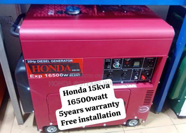 Smart Generator Technology Honda 15kva 16500watt Diesel 15kv · Photo 2