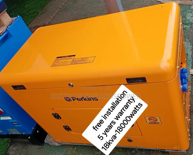 Guaranted Uptime 18kva Silent Perkins Diesel Generator · Photo 2
