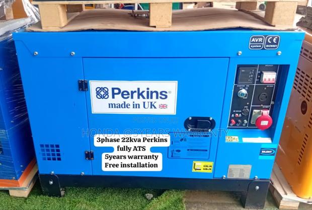 Power Plants Perkins 22kva 3phase Generator Diesel 22kva Ats · Photo 2