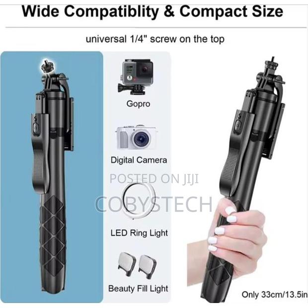 L16 1530mm Foldable Wireless Selfie Stick Tripod / Monopod photo 2