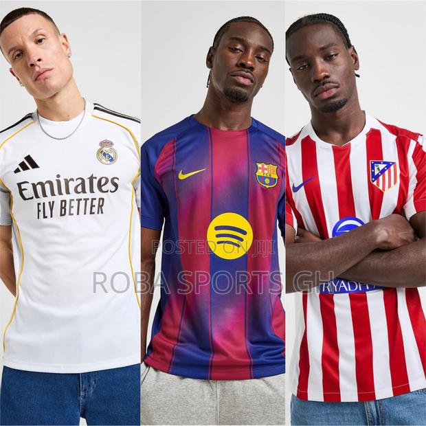 2025/26 Spanish La Liga Home Jerseys