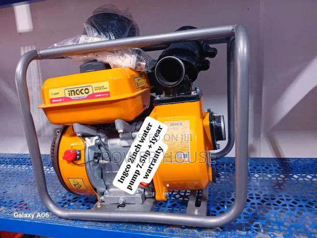 Pumping Solution Ingco Petrol 2inch Water Pump Cool · Photo 2