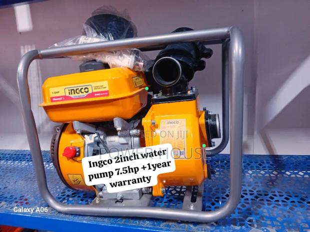 Pumping Equipment Ingco Petrol 2inch Water Pump Cool · Photo 2