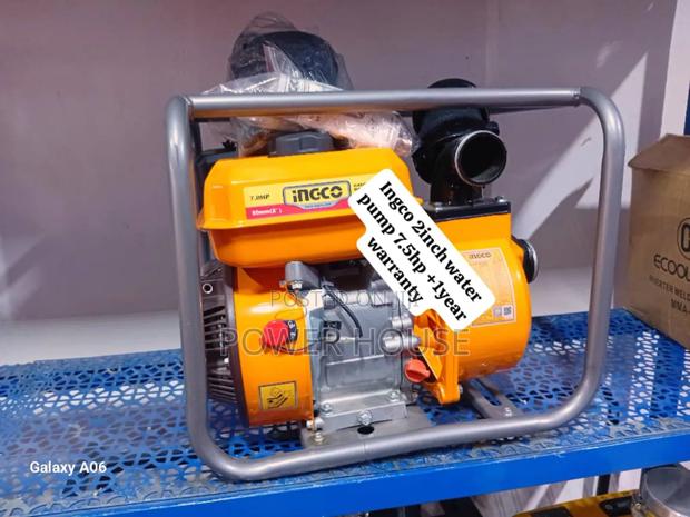 Pump Package Ingco Petrol 2inch Water Pump Cool · Photo 2