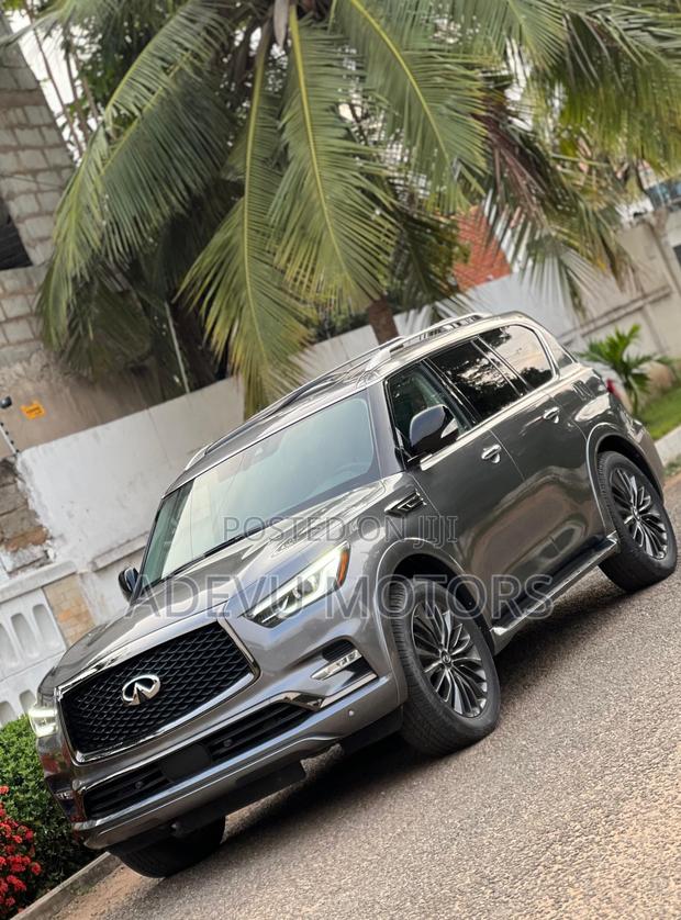 Infiniti QX80 PREMIUM SELECT 2021 Black photo 3
