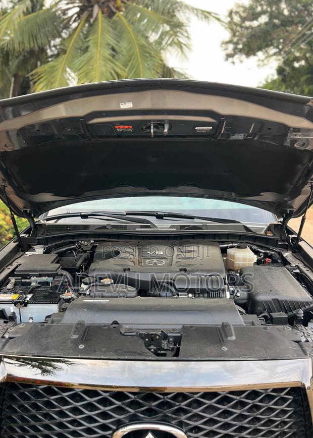 Infiniti QX80 PREMIUM SELECT 2021 Black photo 8