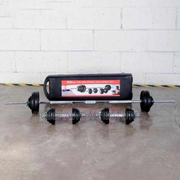 York 50kg Dumbbells Weight · Photo 3