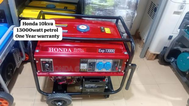 Red Petrol Honda Generator 10kva 13000watt Honda 10kva · Photo 2