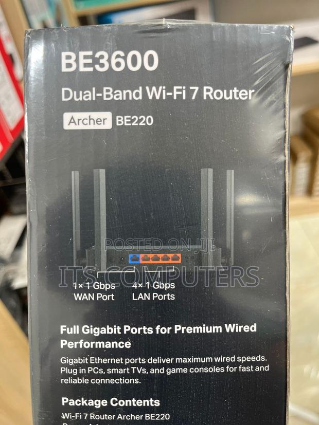 Tp- Link Be3600 Dual-Band Wi-Fi 7 Router · Photo 4