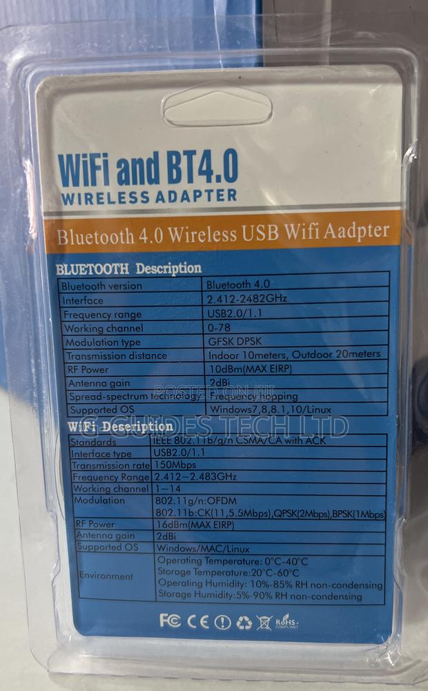Smartap Usb Wifi and Bluetooth Wireless Adapter photo 4