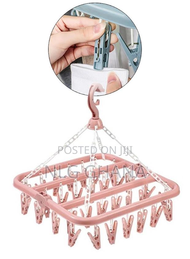 32 Clips Foldable Hanging Drying Rack. · Photo 3