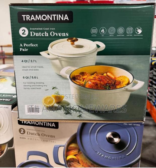 Tramontina Enameled Cast Iron Dutch Oven, 2-Pack · Photo 3