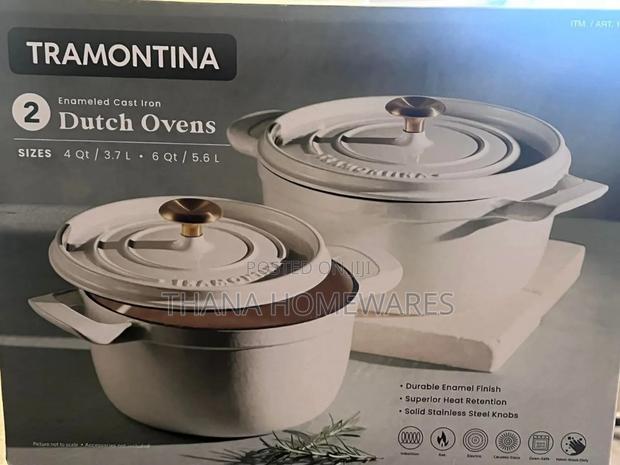 Tramontina Enameled Cast Iron Dutch Oven, 2-Pack · Photo 4